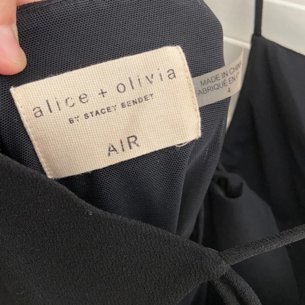 Alice and Olivia Kia Air Dress black - Picture 7 of 7